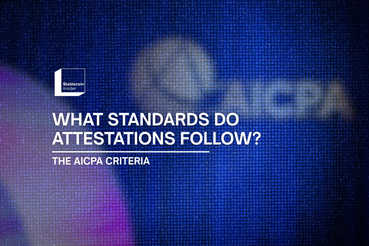 What Standards Do Stablecoin Attestations Follow?