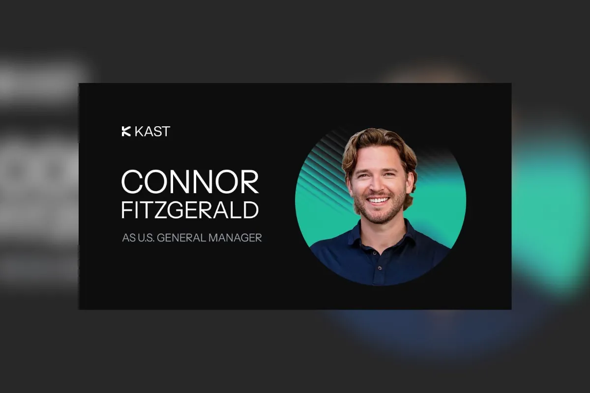 KAST Selects Stripe’s Connor Fitzgerald  as U.S. General Manager