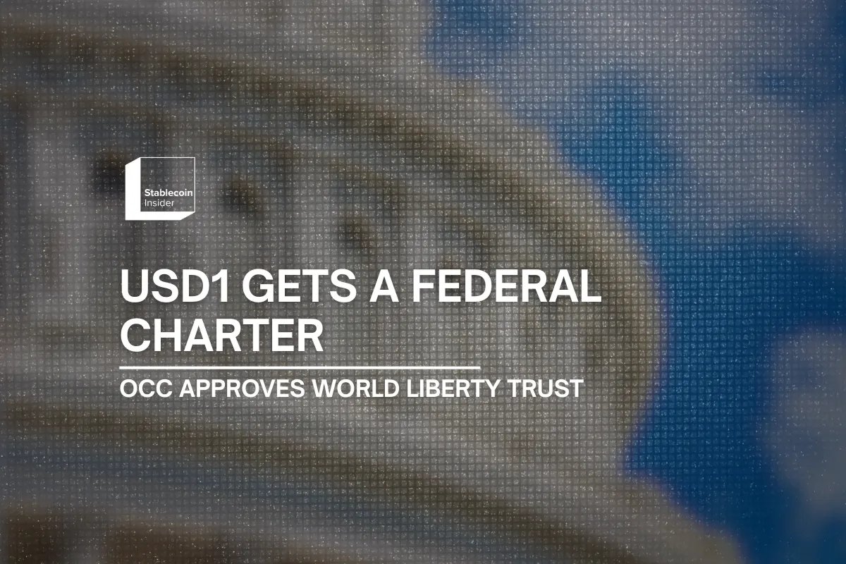 OCC Conditionally Approves World Liberty Trust Bank to Issue USD1