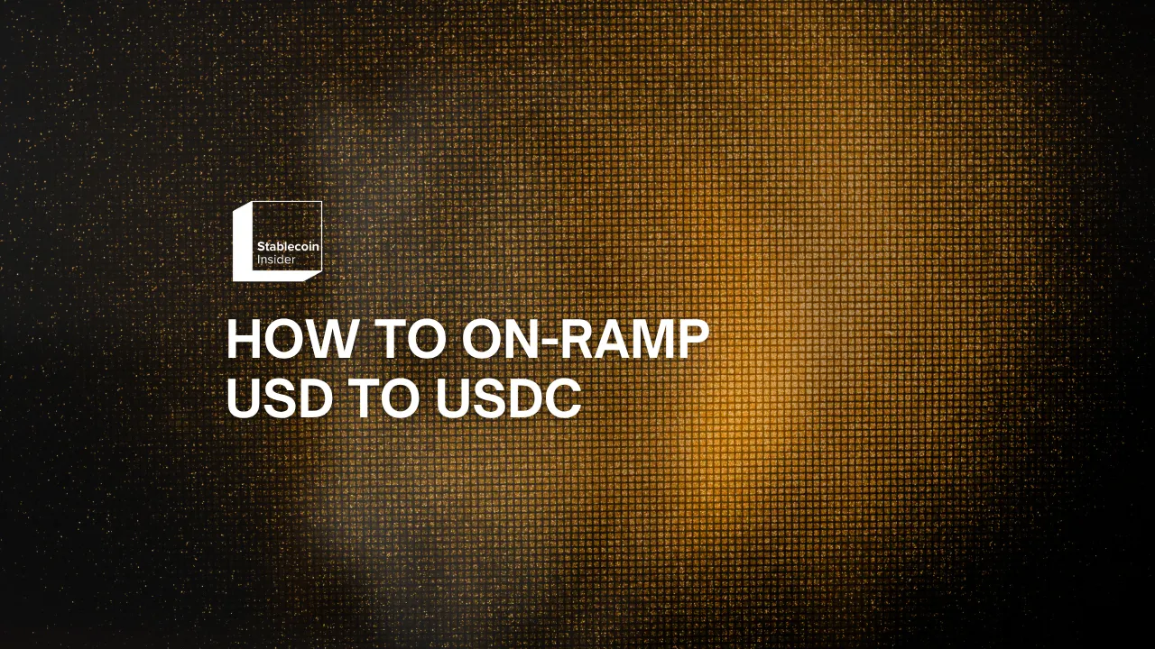 How to On-Ramp USD to USDC