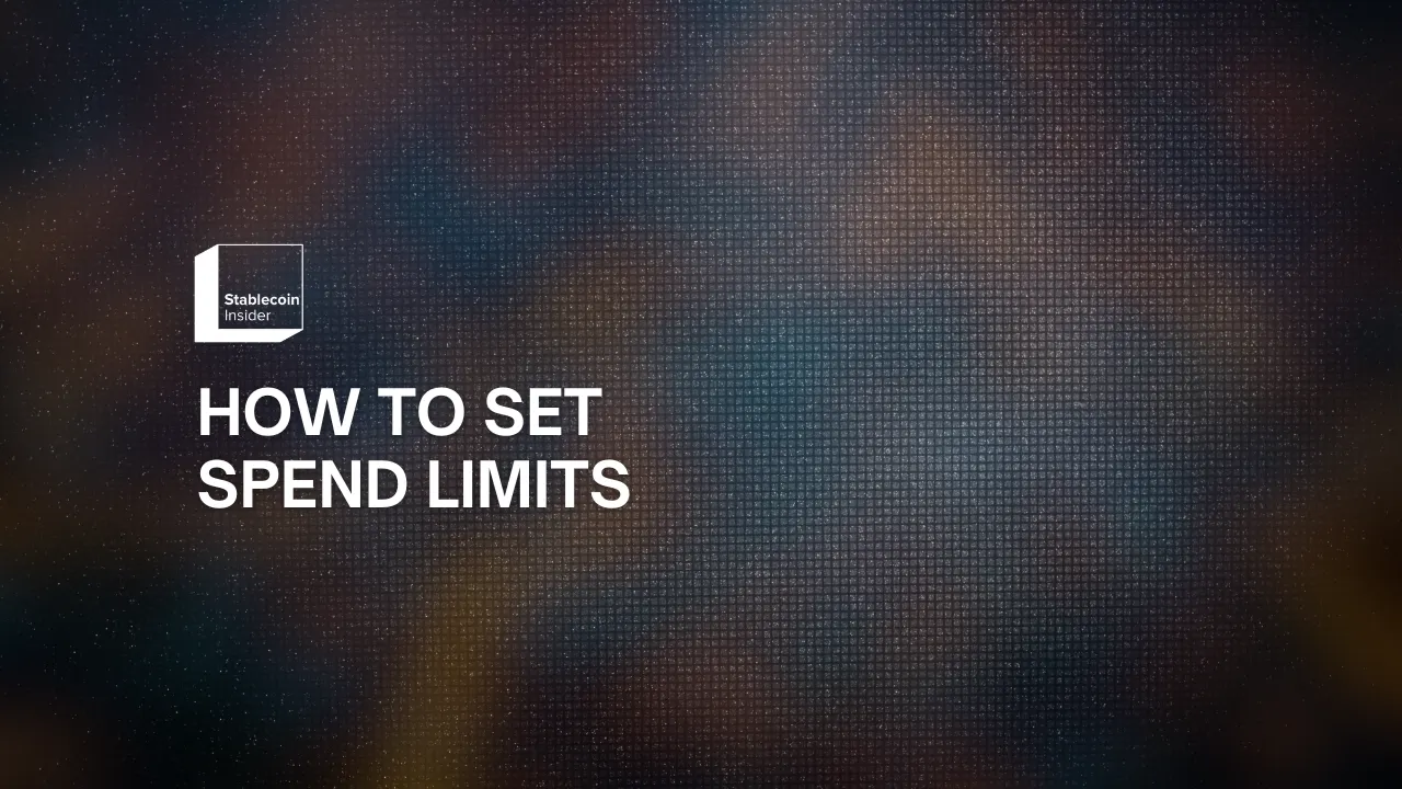 How to Set Spend Limits for an AI Agent USDC Wallet