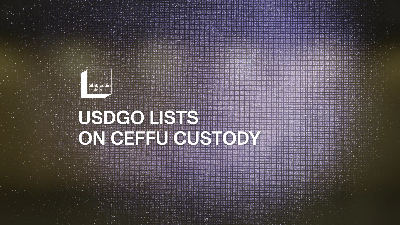 USDGO Lists for Custody on Ceffu