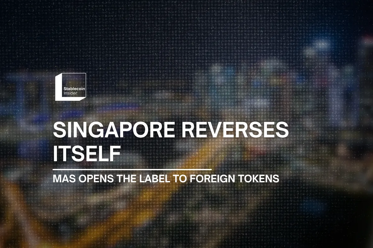 Singapore Opens Its Stablecoin Label to Foreign Issuers While Banning Interest