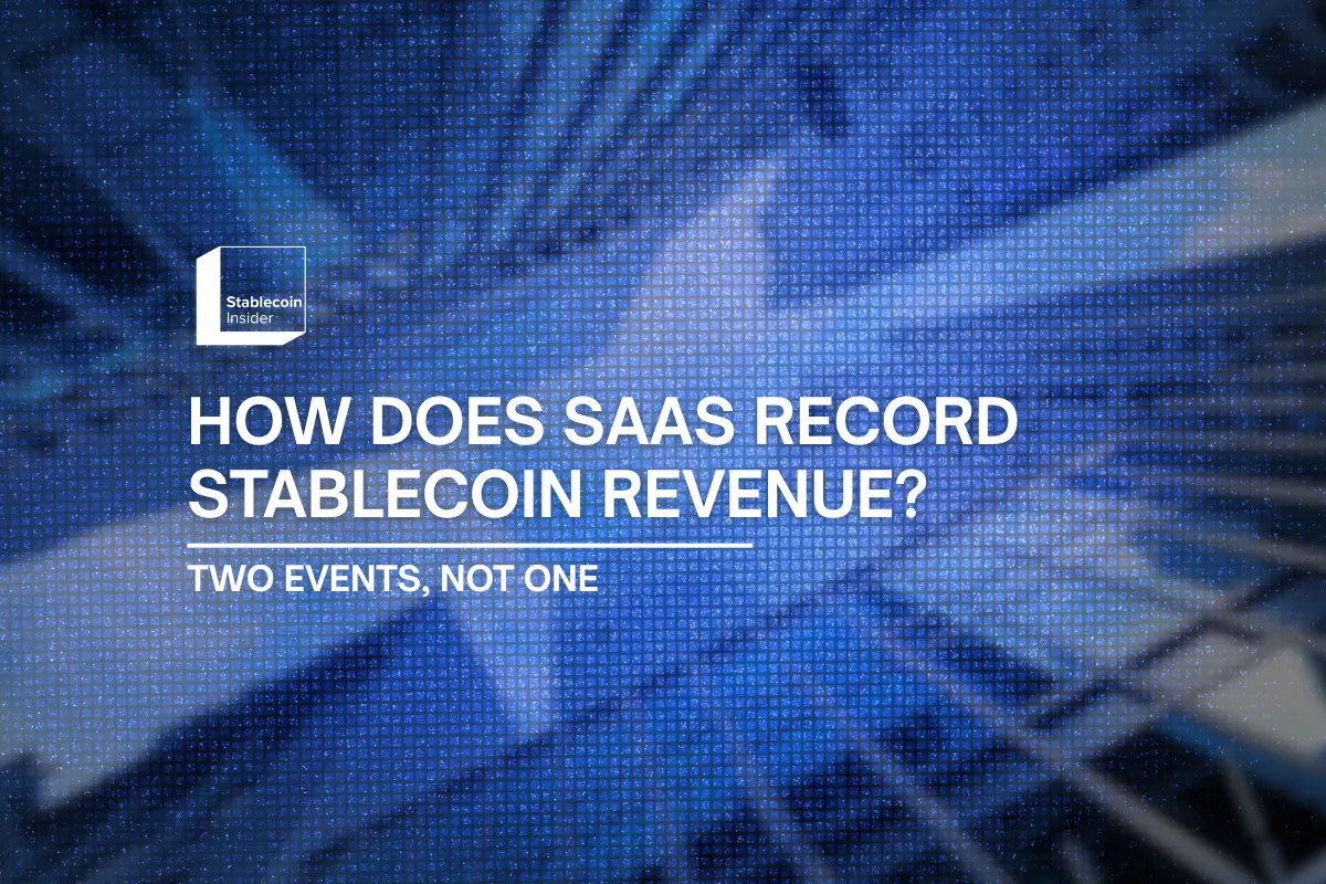 How Does a SaaS Company Record Revenue Paid in Stablecoins?