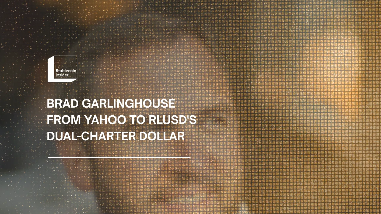 Brad Garlinghouse: From Yahoo to RLUSD's Dual-Charter Dollar