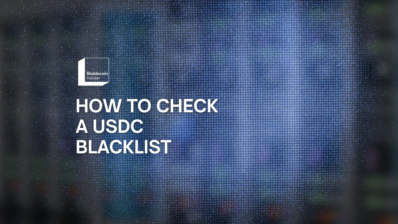 How to Check if a USDC Address Is Blacklisted (2026)