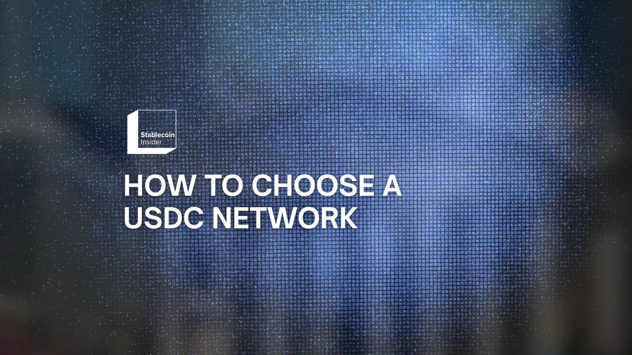 How to Choose a USDC Network (2026)