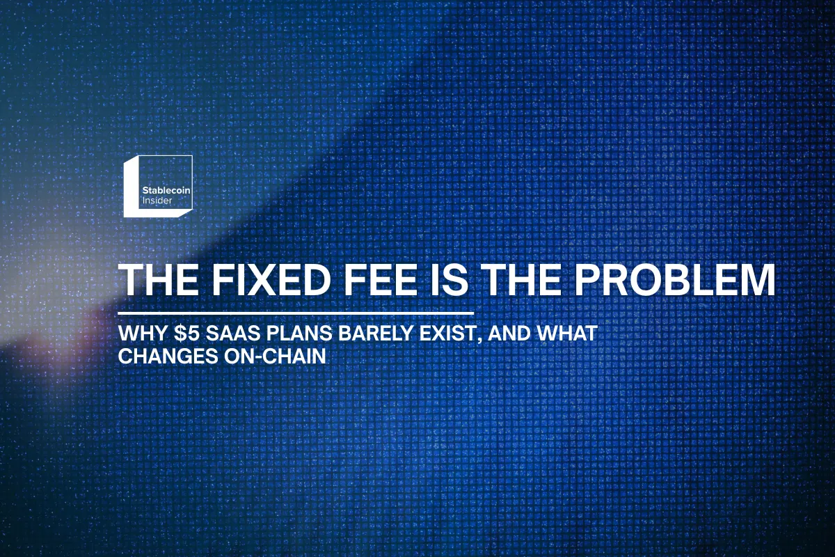 Can a SaaS Company Make $5 Plans Work on Stablecoin Rails?