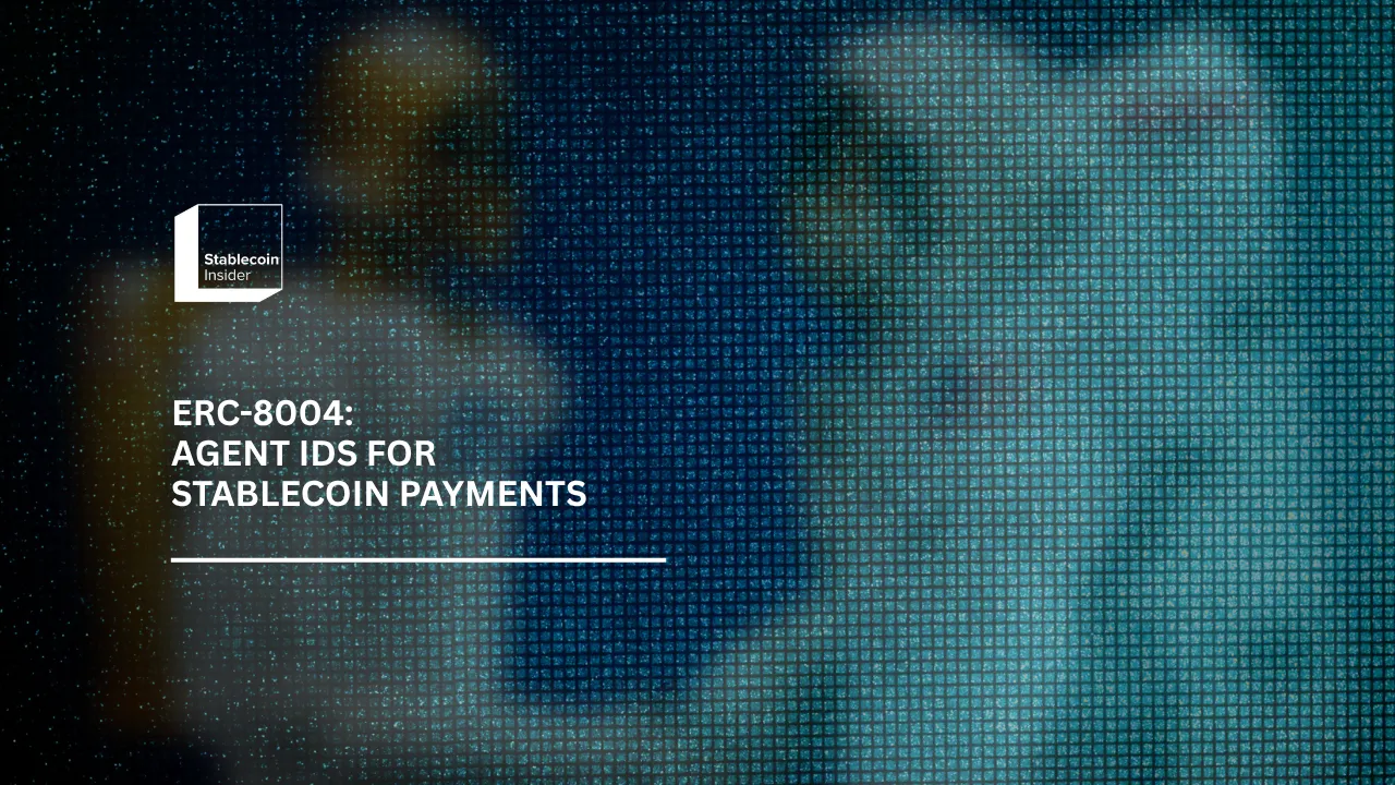 ERC-8004: Agent IDs for Stablecoin Payments, Explained