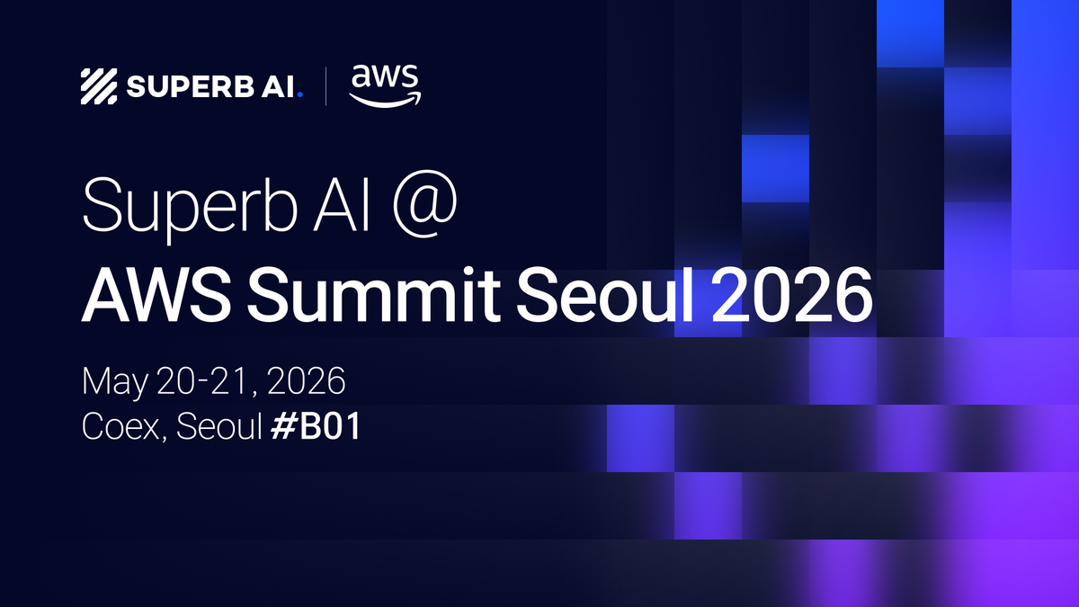 슈퍼브에이아이, 'AWS 서밋 서울 2026' 참가…  “비전 파운데이션 모델 구축 노하우 공유” 섬네일