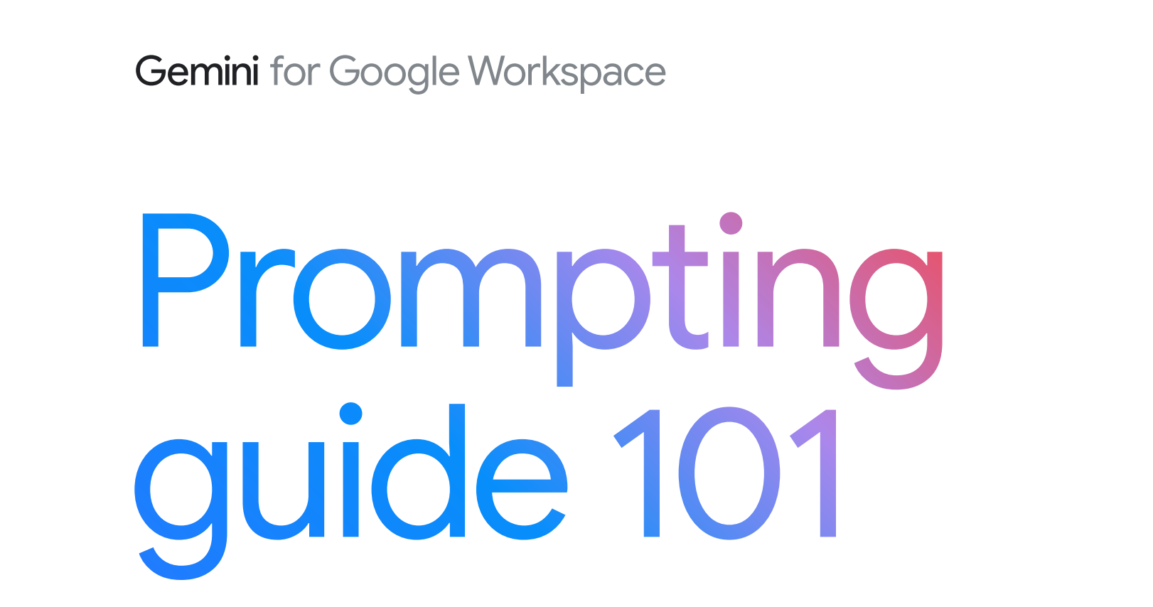 업무용 AI 제대로 쓰는 법 - 구글 프롬프팅 가이드로 배우는 실전 활용술