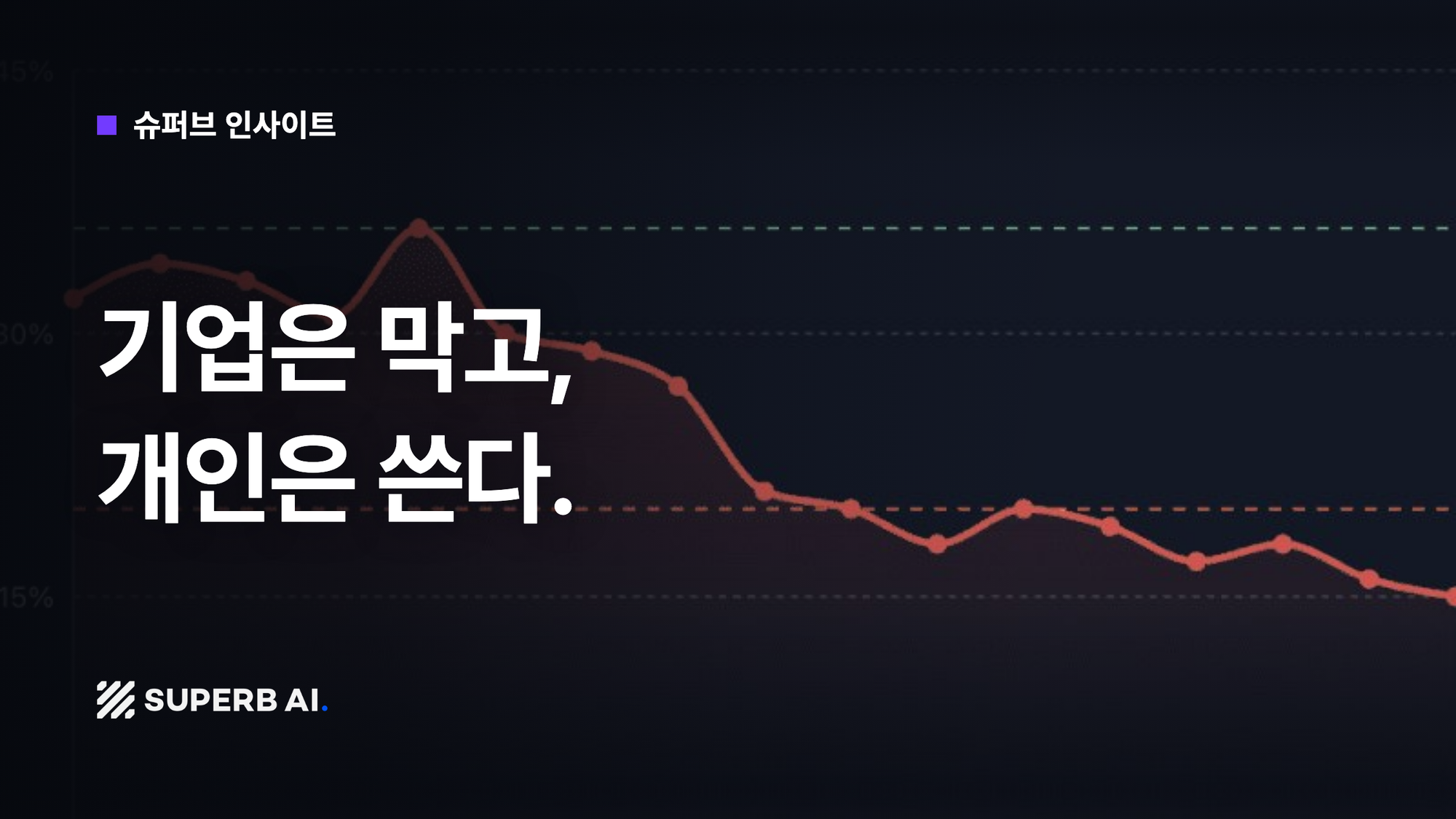 [슈퍼브 인사이트] 기업은 막고, 개인은 쓴다.
