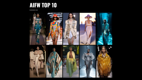 패션 산업에서의 AI