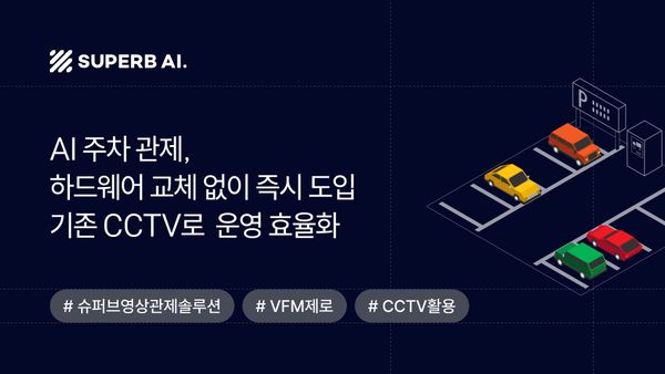 'AI 주차 관제', 비싼 장비 교체 없이 기존 CCTV로 해결하는 법