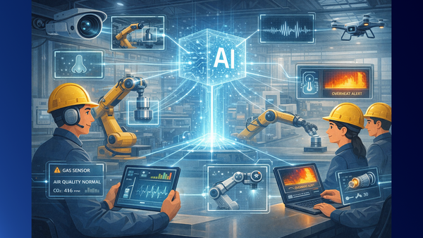 보고·듣고·맡는 AI… 산업 현장서 인간 오감 영역 넘어선다