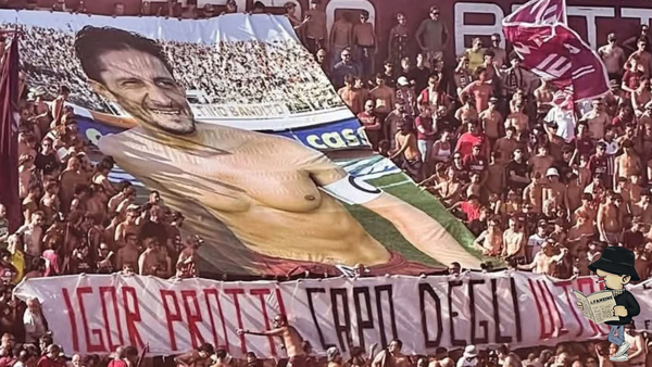 Livorno, la Curva Nord contro la Prefettura.
