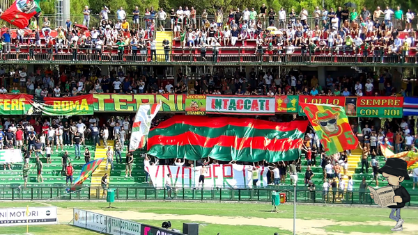 Curva Est: "Per noi la Ternana non esiste più".
