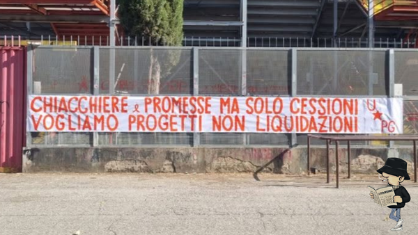 Perugia, gli Ultras: "Vogliamo progetti, non liquidazioni".