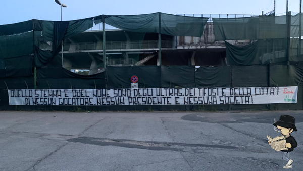 La Curva Nord Terni rompe il silenzio.