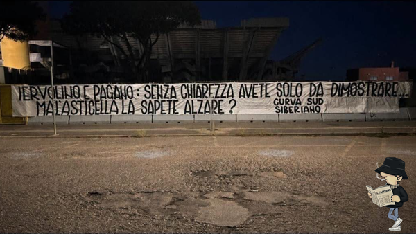 Salerno, gli Ultras: "L'asticella la sapete alzare?".