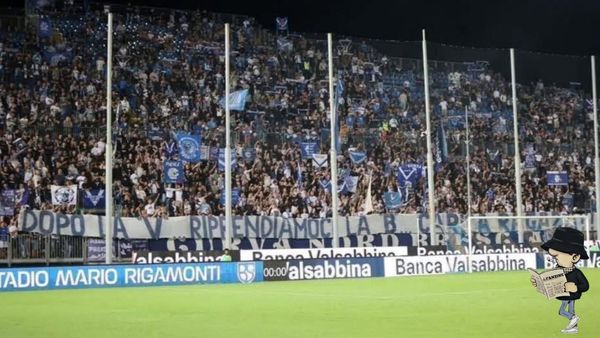Brescia, la Curva Nord lancia la rincorsa alla Serie B.
