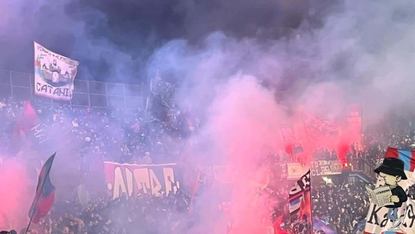 Catania, la Curva Nord protesta contro le Squadre B.