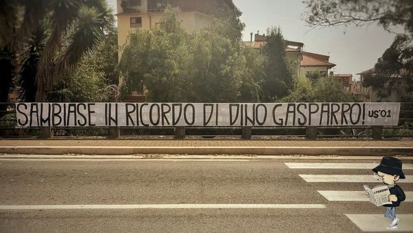 Sambiase, uno striscione per non dimenticare.