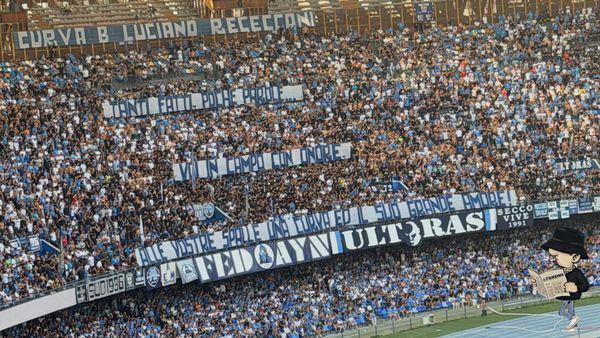 Napoli-Como, il messaggio da parte della Curva B.