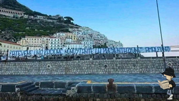 "Amalfi NA" e si riaccende la rivalità con Salerno.