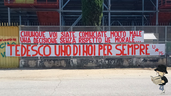 Perugia: "Tedesco uno di noi per sempre".