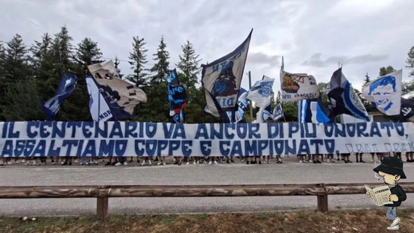 Il solco tra la Napoli ultras e la presidenza De Laurentiis.