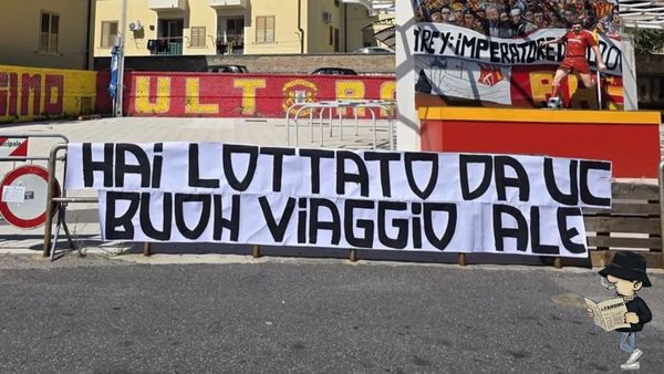 Catanzaro, la curva si stringe nel ricordo di Alessandro.