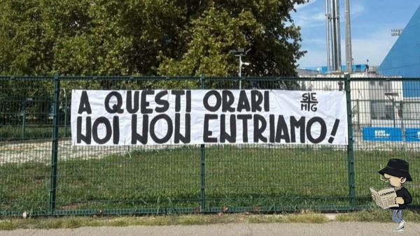 "A questi orari noi non entriamo".