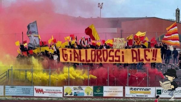 Ultras Cattolica 1923 contro il divieto di trasferta.