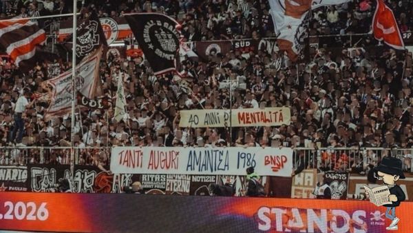 St. Pauli, gli ultras omaggiano il gruppo cosentino.