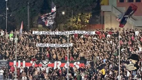 Curva Sud Nocera, la morte non ha colori.