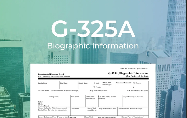 USCIS Atualiza o Formulário G-325A para Pedido de Ação Diferida
