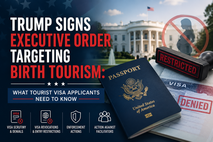 Trump Birth Tourism Order: Tourist Visa Changes