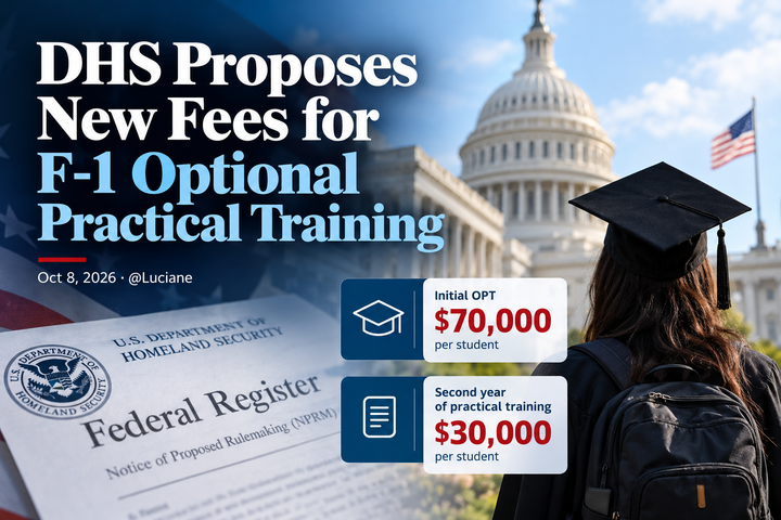 DHS Proposes New Fees for F-1 Optional Practical Training