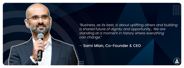 Digital infrastructure gap visualization showing Islamic finance implementation challenges and solutions