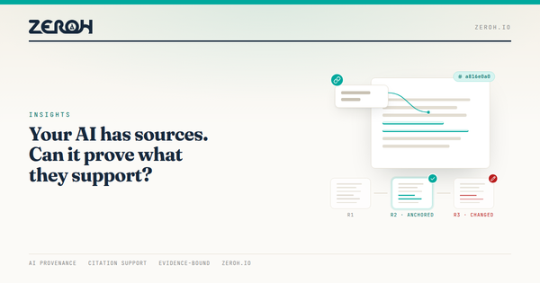 Your AI Has Sources. Can It Prove What They Support?