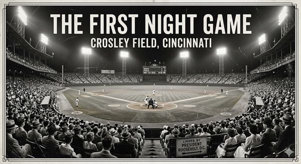The Night the Lights Went On in Major League Baseball