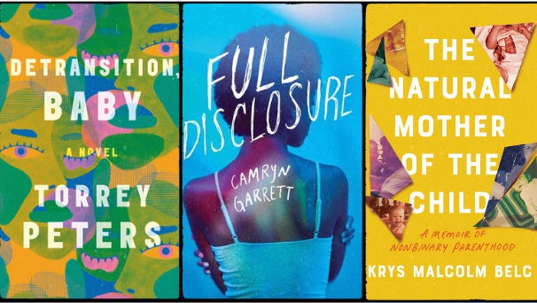 Image of the three listed book covers in a row.