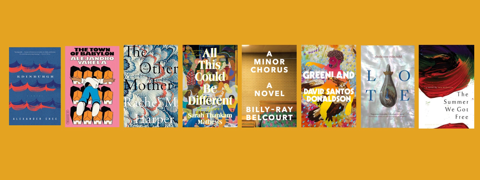 Small cover images of the books listed below.