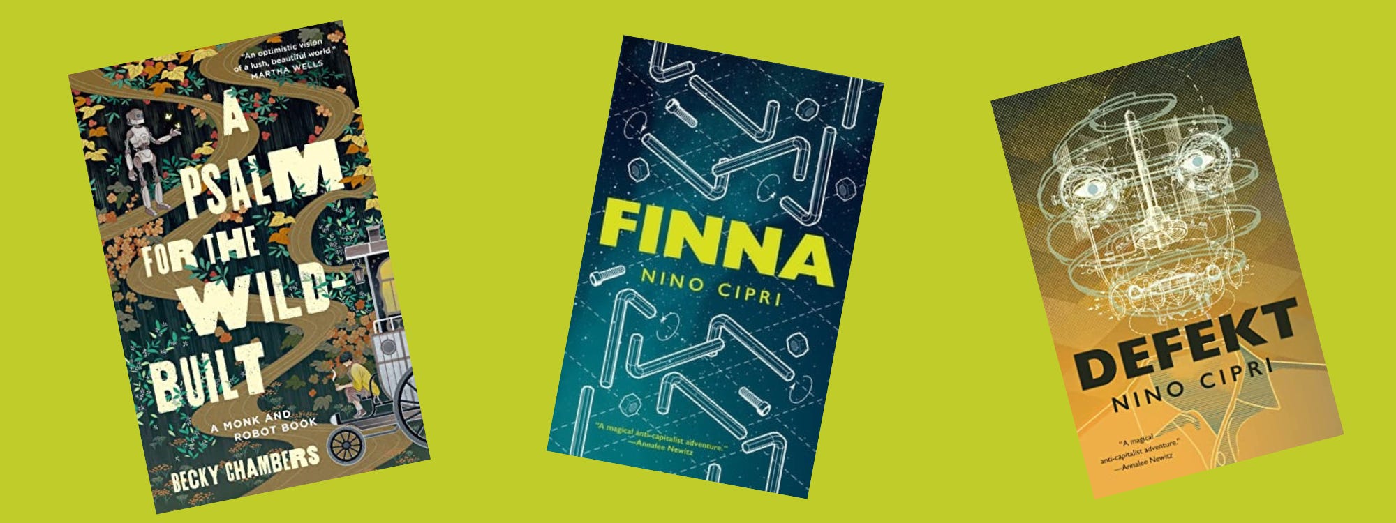 Small images of the covers of the books listed below.