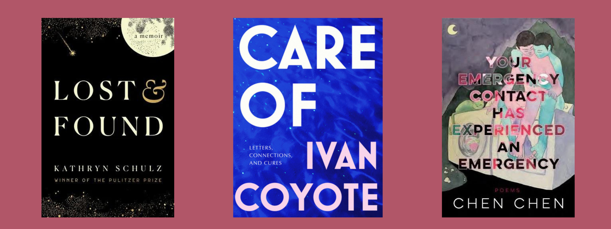 Small cover images of the books listed below.