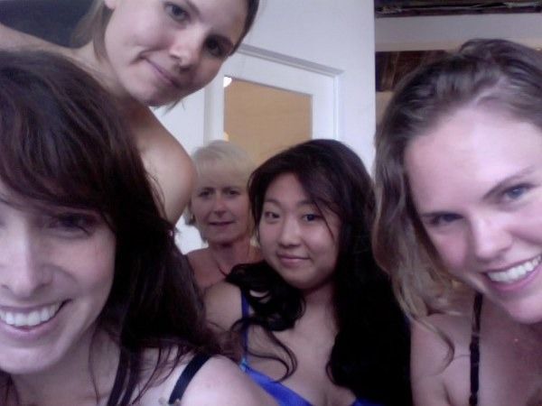 Women having fun, expressing their ...