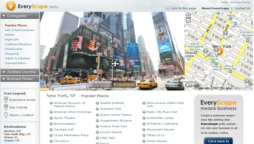 3D Maps inside buildings