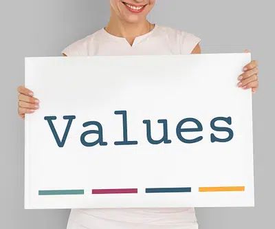 Hard work! Aligning organisational values and behaviour