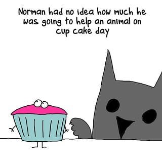 Caturday is for cupcakes